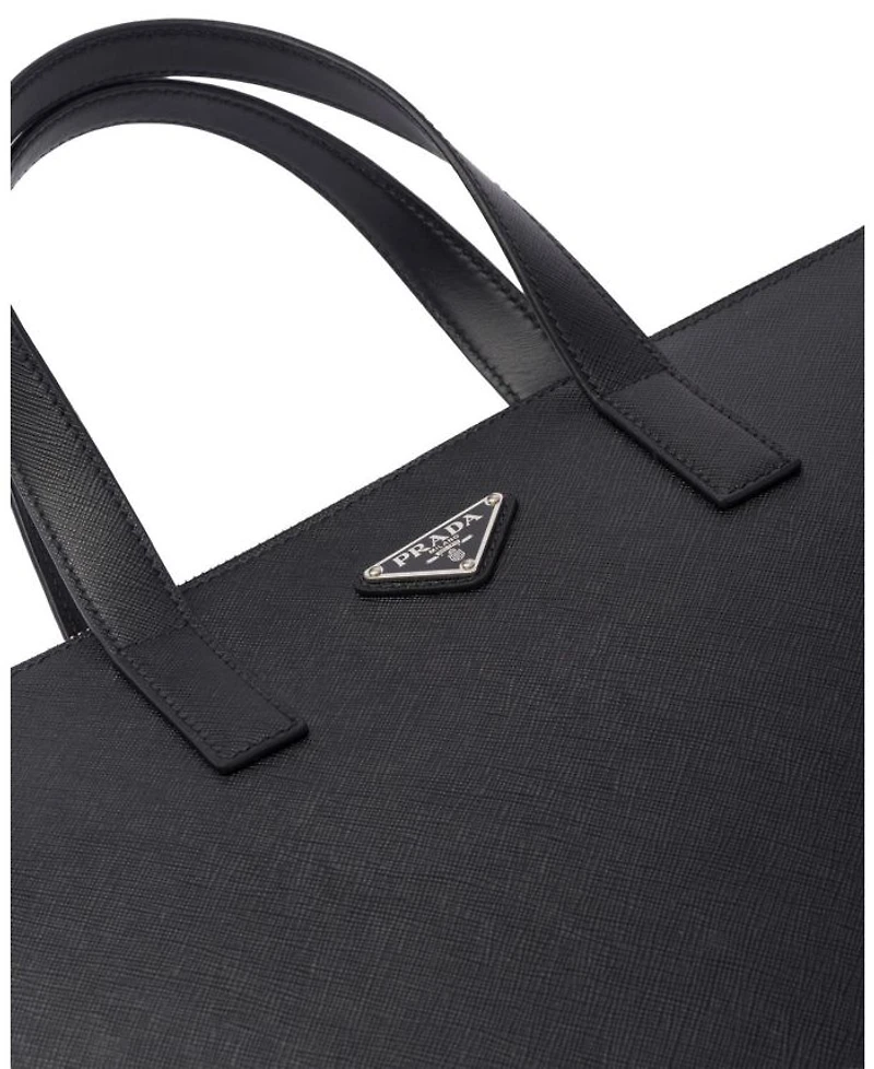 Saffiano Leather Tote