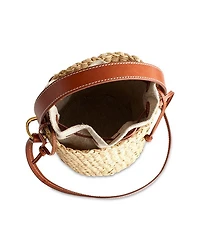 Mini Straw Basket Bag