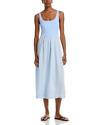 Bella Dahl Sleeveless Knit Combo Dress