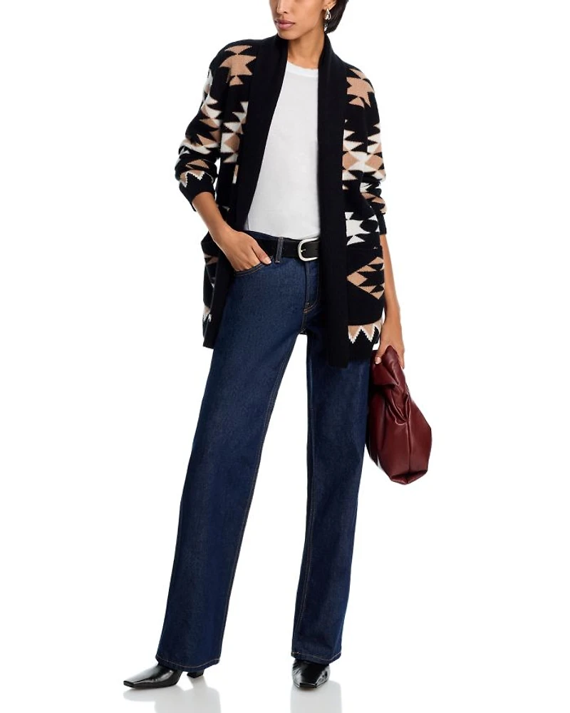 Aztec Cashmere Cardigan - Exclusive