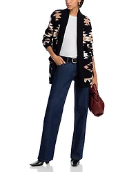 Aztec Cashmere Cardigan - Exclusive