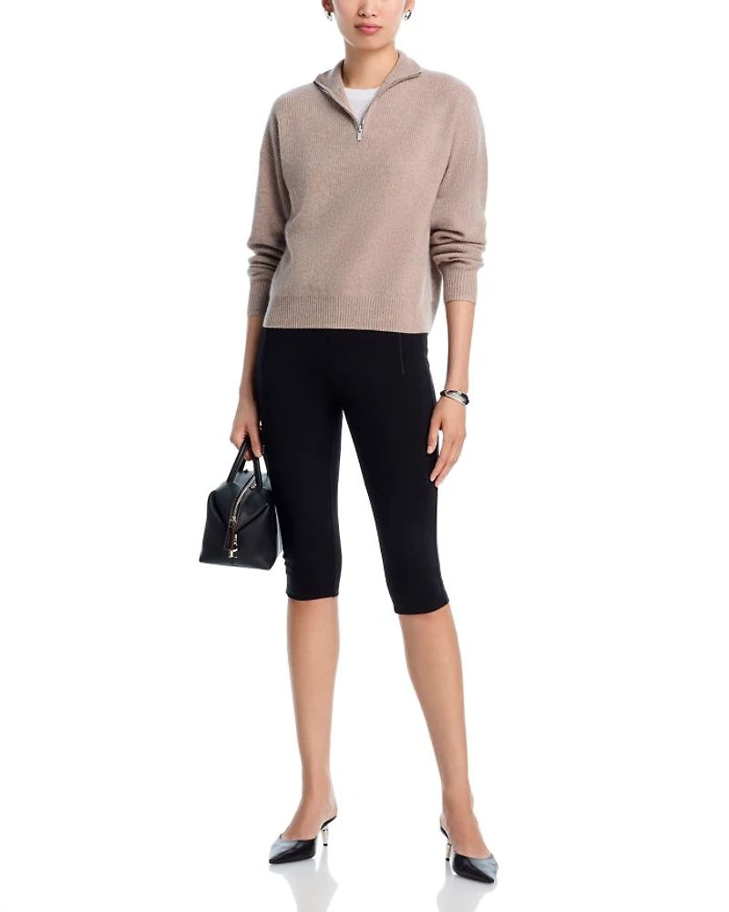 Quarter Zip Cashmere Sweater - Exclusive