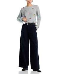 Icons Cashmere Crewneck Sweater - Exclusive