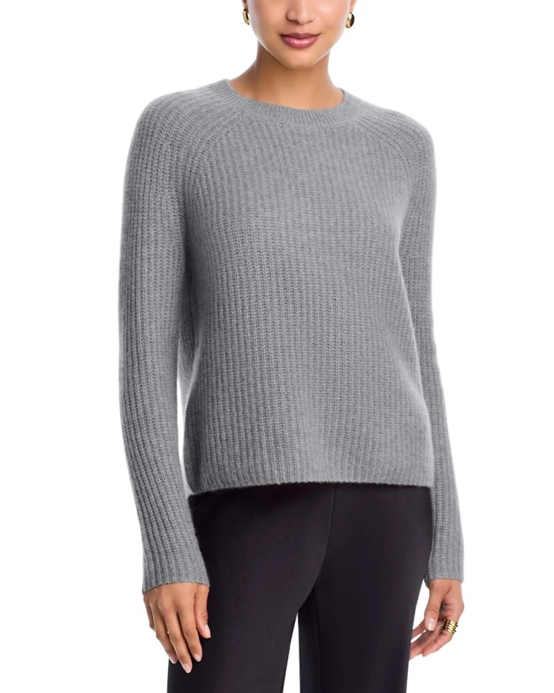 Shaker Stitch Raglan Sweater - Exclusive
