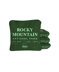Elakai 4x4 Rocky Mountain National Park Durasuede + Turbo Polyglide Pilot Versacraft Cornhole Bags