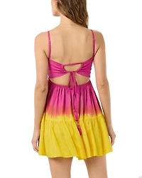 Avisa Cutout Back Mini Dress