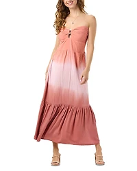 Tiare Hawaii Honey Slim Fit Maxi Dress