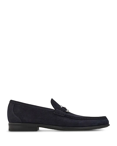 Ferragamo Men's Grandiosonab Slip On Leather Loafers