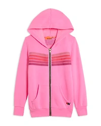 Aviator Nation Unisex 5 Stripe Zip Hoodie - Little Kid, Big Kid