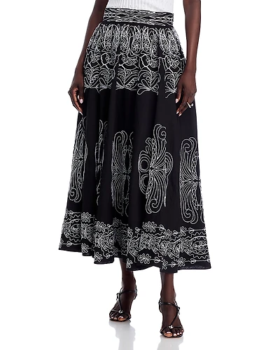 Elie Tahari The Oriana Maxi Skirt