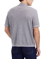Marled Cotton Short Sleeve Shirt