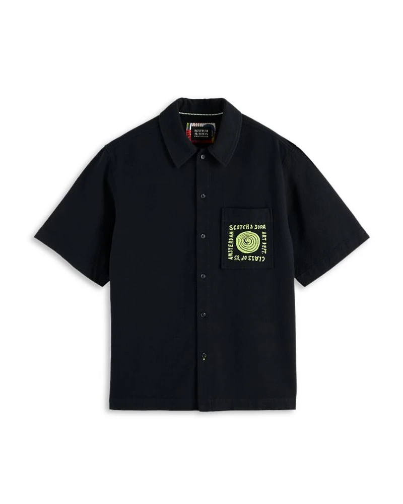 Structured Short Sleeve Shirt