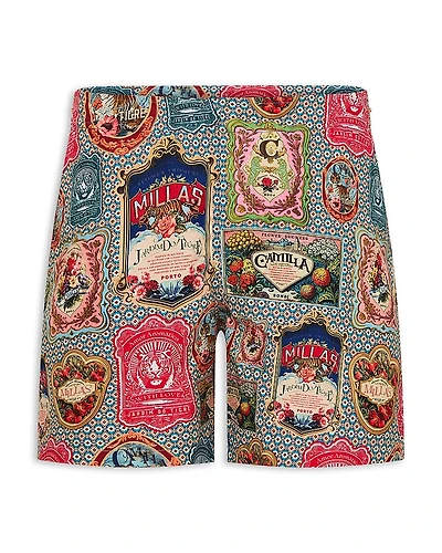 Camilla Mid Length Printed 12 Board Shorts
