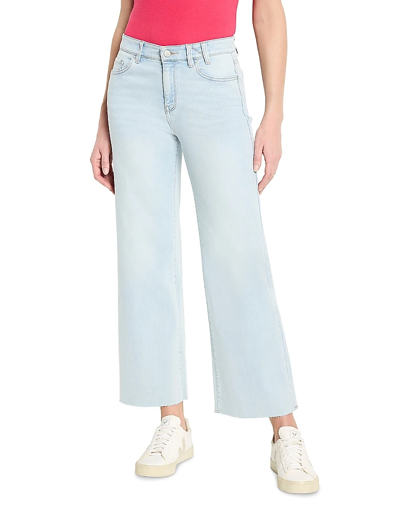 Nic+Zoe Weekend High Rise Wide Leg Jeans