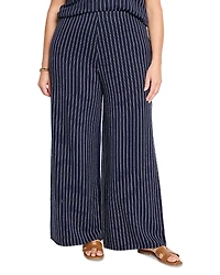 Nic+Zoe Plus Destination Stripe Pants