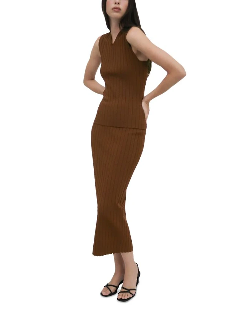 Rib Sweater Vest