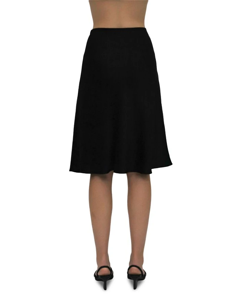 Bias Silk Skirt