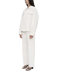 Zip Front Shirt Jacket