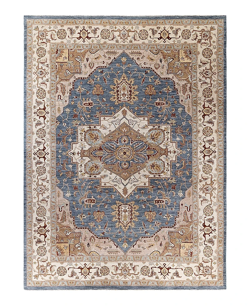 Bloomingdale's Indo Oushak M6147 Area Rug, 9'1 x 12'3