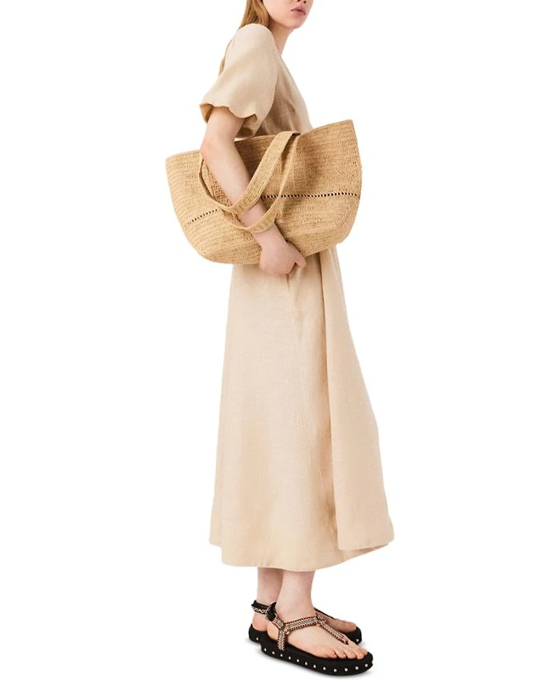 Linen Maxi Dress