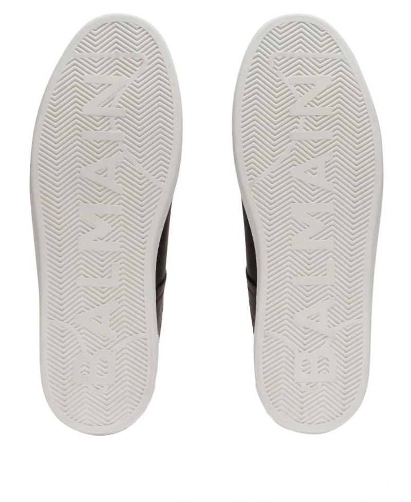 Men's B-Court Printed Calfskin Trainers Sneakers