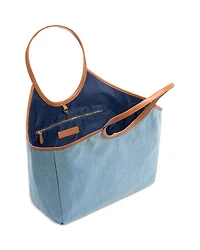 Denim Scoop Tote