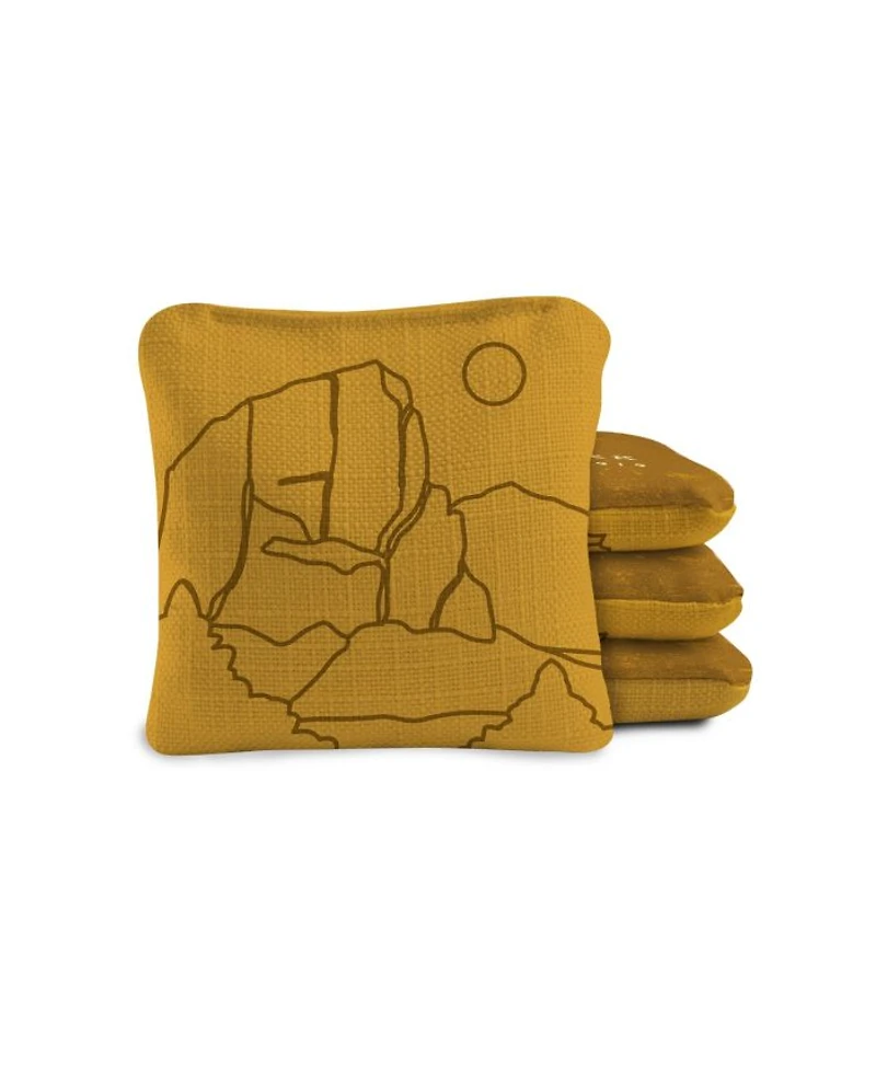 6x6 Zion National Park Durasuede + Turbo Polyglide Pilot Versacraft Cornhole Bags