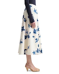 Varda Floral Midi Skirt