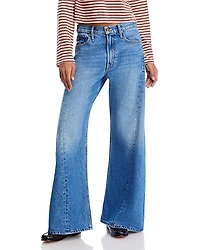 Mother The Lemon Twist Sneak Jeans