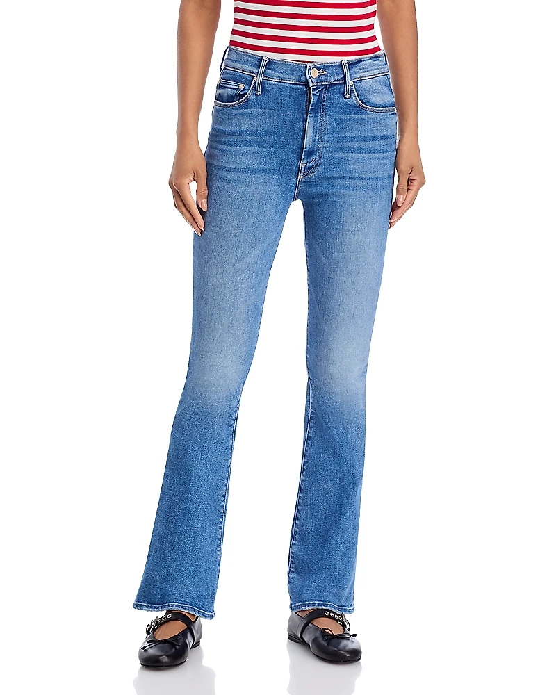 Mother High Waisted Weekender Skimp Jeans