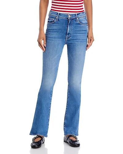 Mother High Waisted Weekender Skimp Jeans