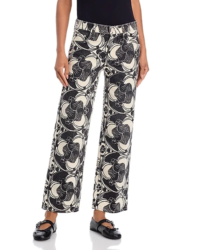 Mother The Mid Rise Rambler Zip Ankle Jeans