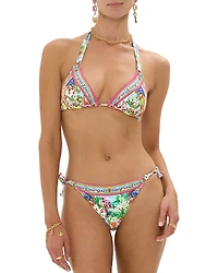 Camilla Triangle Bikini Top & Side Tie Bottom Set