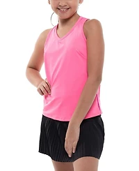 Girls' V-neck Cutout Tank Top - Big Kid