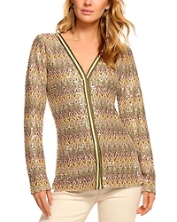 Ramy Brook Kiki Sequin Cardigan