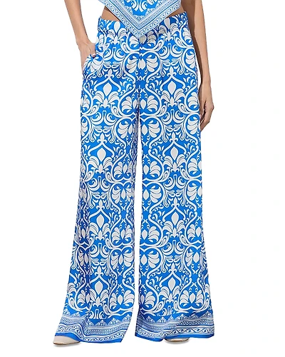 Alice and Olivia Keegan Pull On Wide Leg Pants