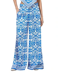 Alice and Olivia Keegan Pull On Wide Leg Pants