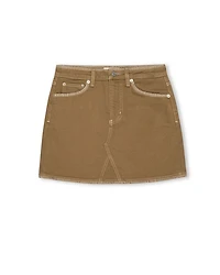 Laurel Contrast Stitch Mini Skirt
