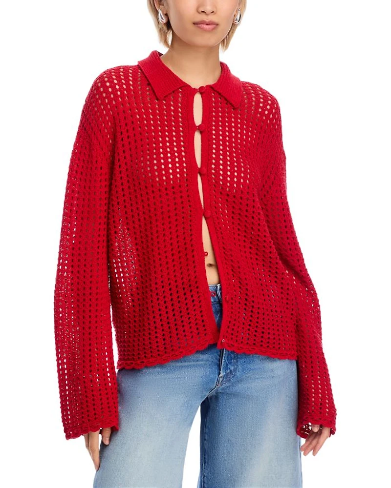Khloe Open Knit Cardigan