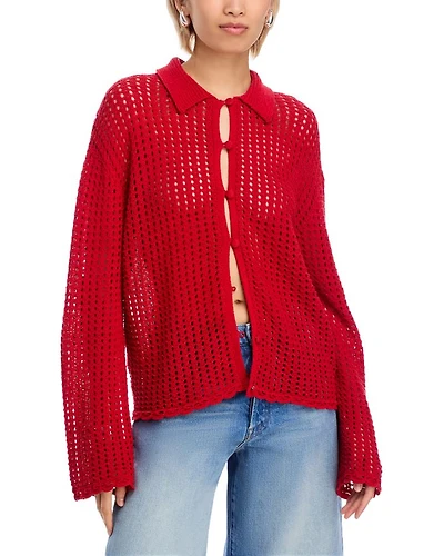 Khloe Open Knit Cardigan