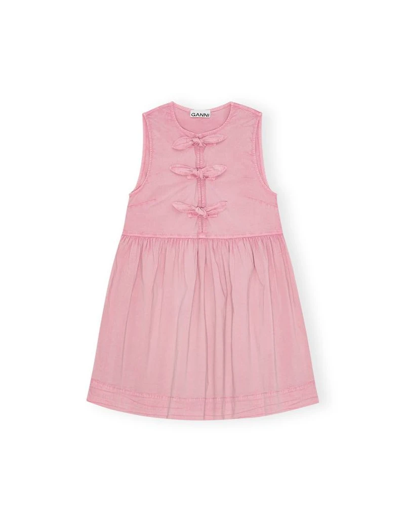 Bow Tie Mini Dress