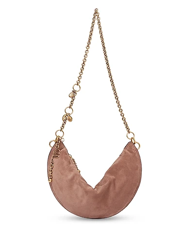 Chloe Icons Suede Halfmoon Bag