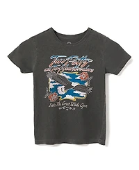 Junk Food Clothing Unisex Tom Petty Eagle Tee - Little Kid, Big Kid