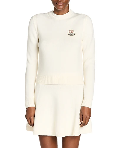 Moncler Crewneck Wool Sweatshirt