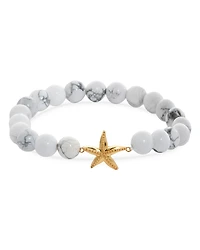 Aqua Beaded Star Bracelet - Exclusive