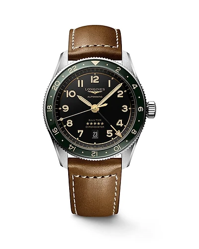 Longines Spirit Zulu Time Gmt Chronometer