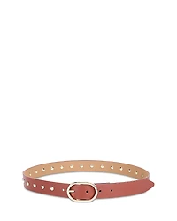 Ettika Women's Boyfriend Stud Leather Belt