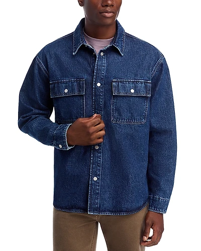 Frame Long Sleeve Denim Shirt