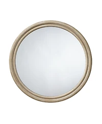 Jamie Young Riley Wood Round Wall Mirror