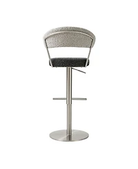 Cosmo Boucle Adjustable Stool